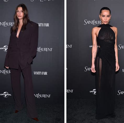 celebrity wearing ysl west hollywood|Celebrities Brought Their Chicest Fashion to Saint Laurent's Pre .